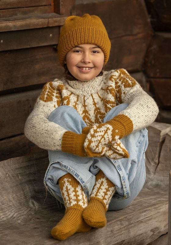 Lumen genser barn m/tilbehør