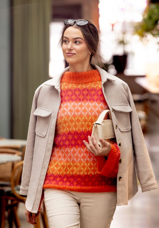 Bellezza genser oransje